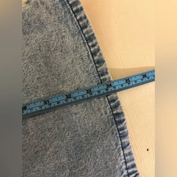 Gap Dress - Women's XS Extra Small Denim Blue Jean - Patchwork Sundress Mini - Picture 9 of 10